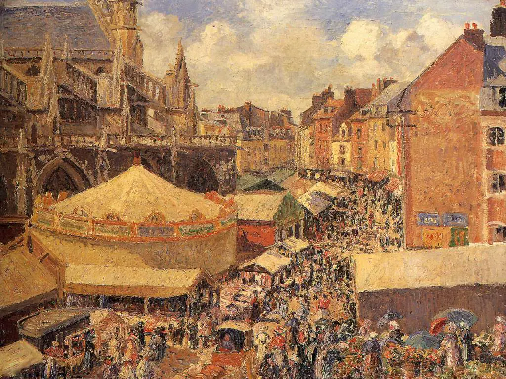 Pissarro: The Fair In Dieppe