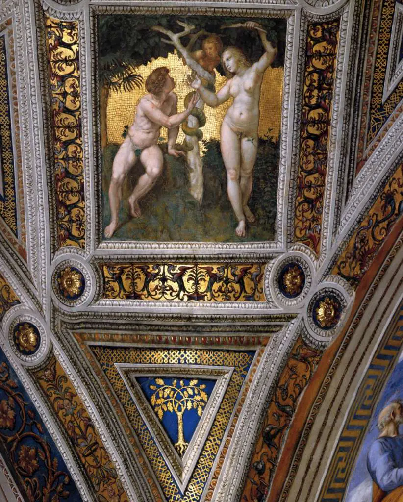Raphael: Adam And Eve