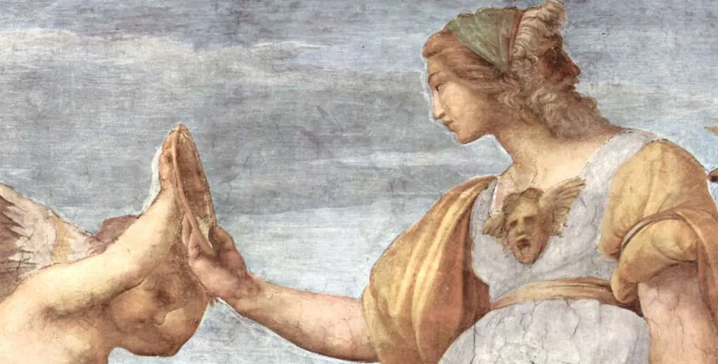 Raphael: Allgory Of The Virtue2