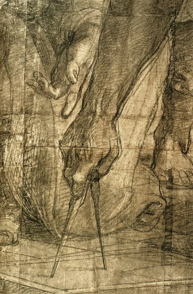 Raphael: Archimedes Drawing Circles