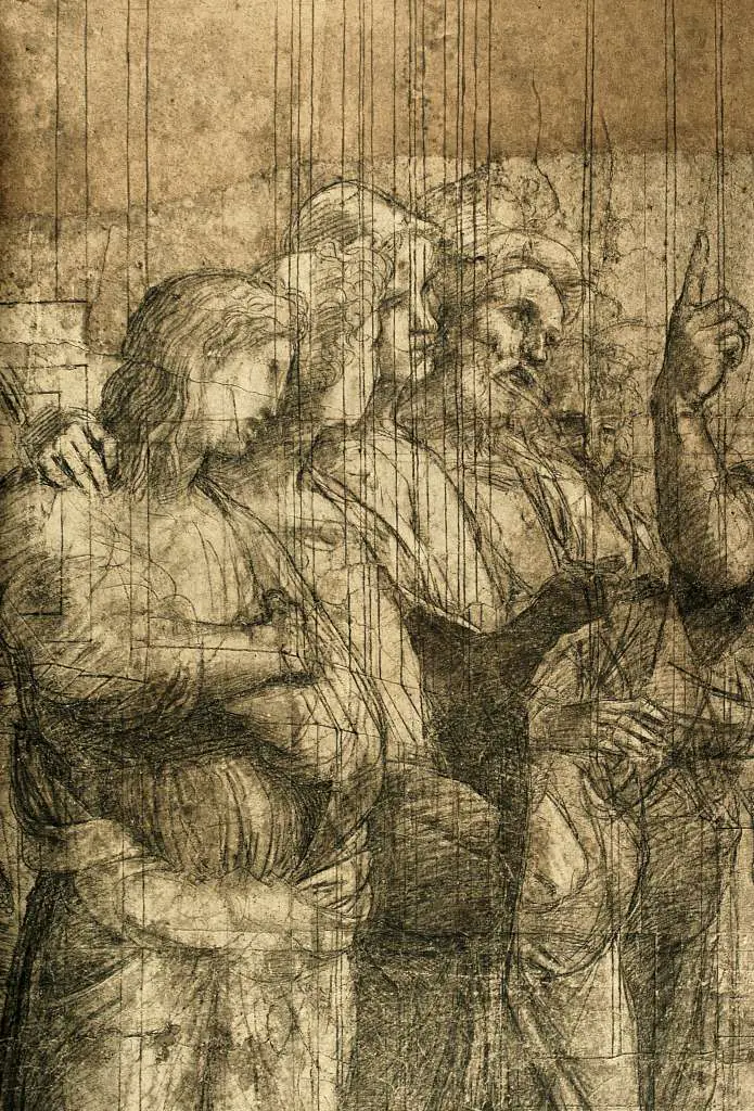 Raphael: Group Behind Platon