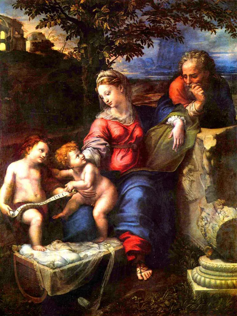 Raphael: Holy Family Under The Oak Tree