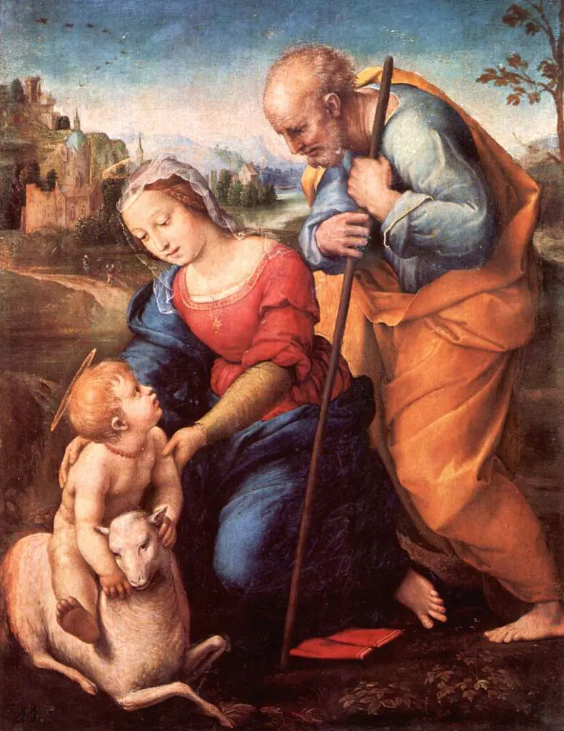 Raphael: Holy Family With A Lamb