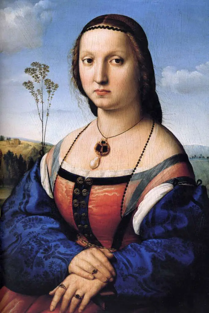 Raphael: Picture Of Maddalena Strozzi Doni