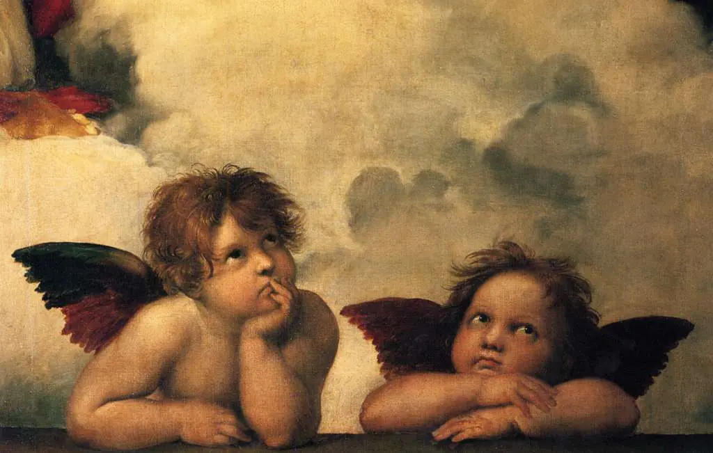 Raphael: Sistine Madonna Detail