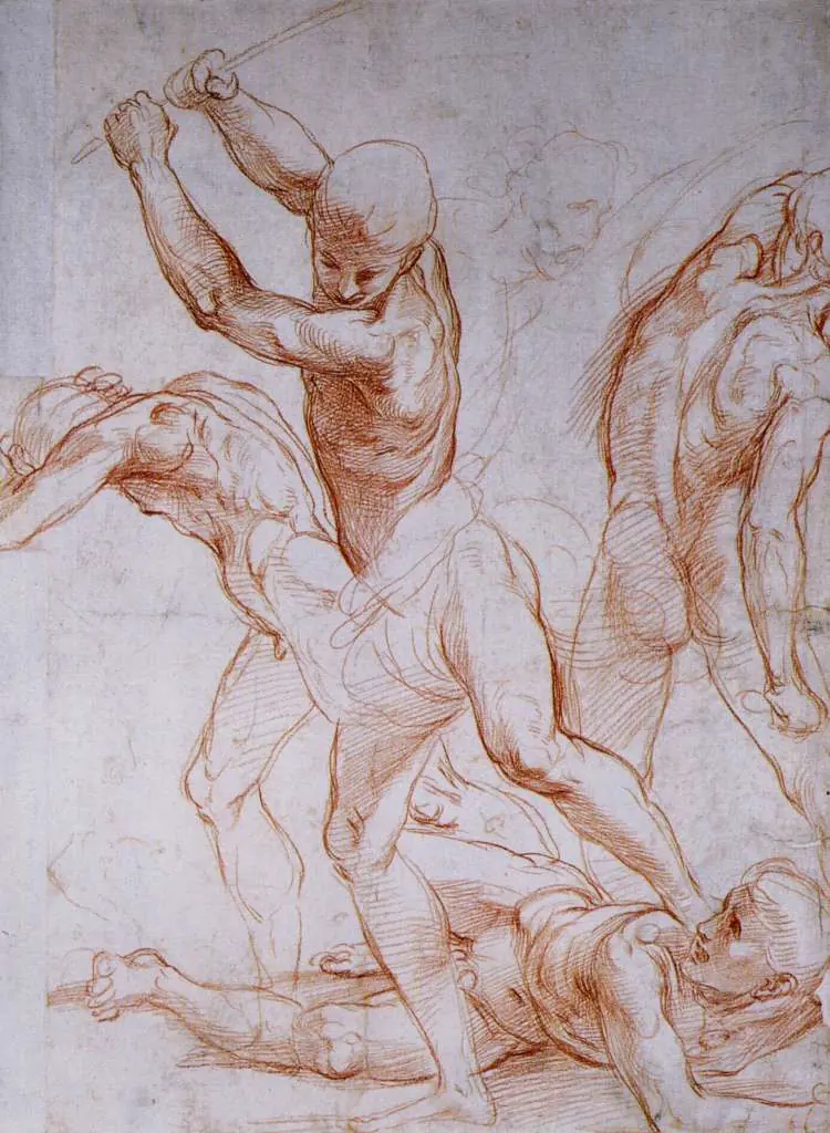 Raphael: Study Fighting