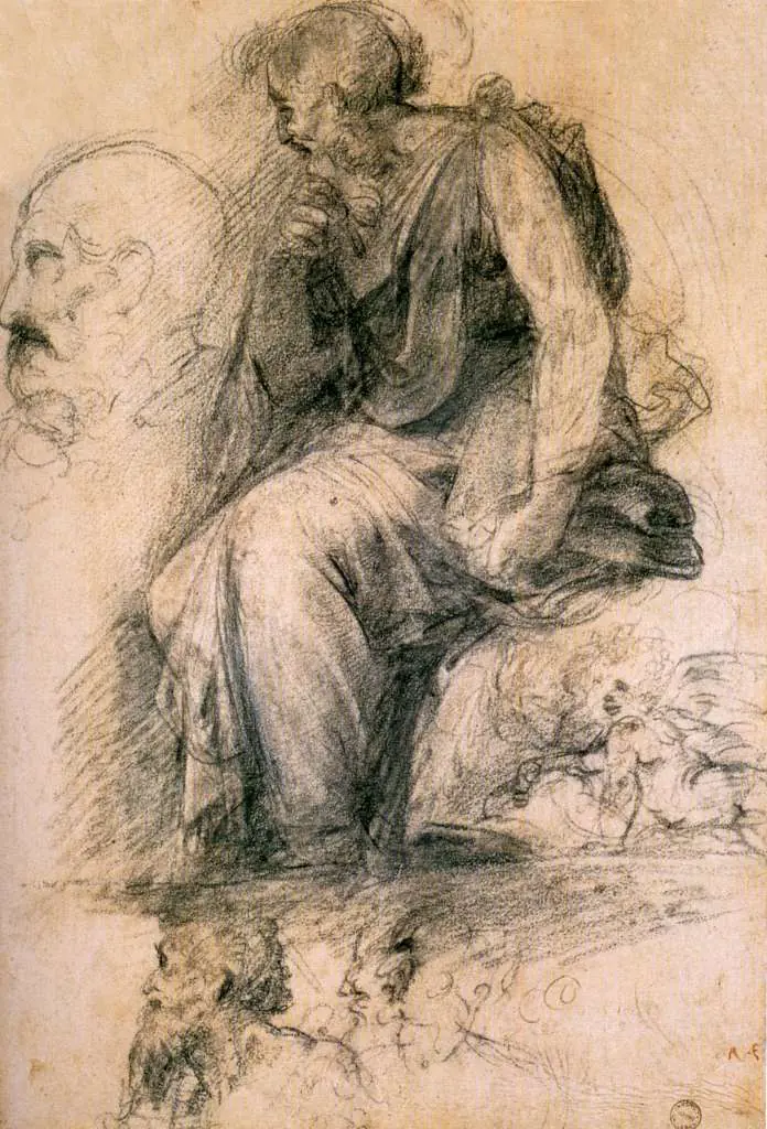 Raphael: Study Of A Saint
