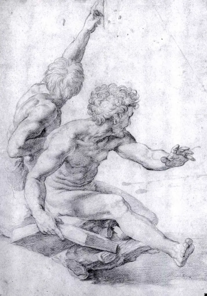Raphael: Study Of Two Apostles