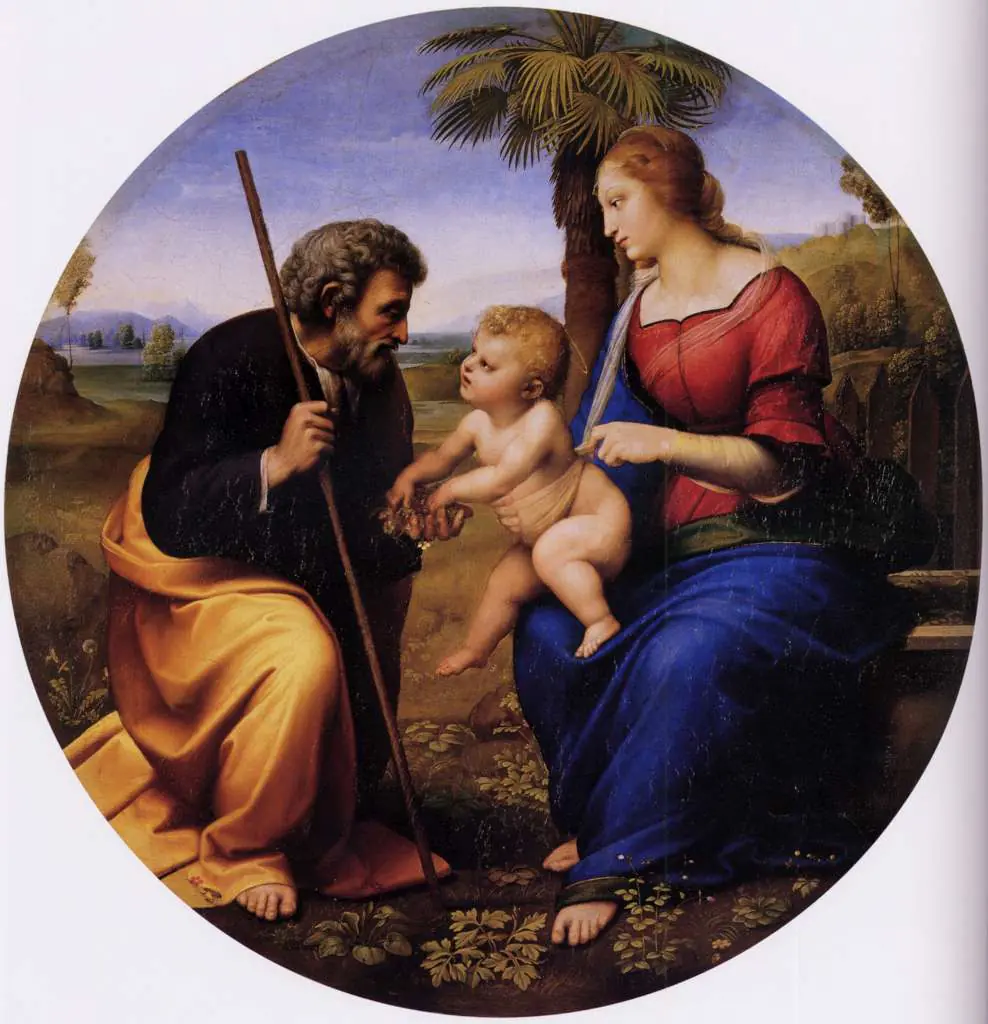 Raphael: The Holy Family With A Palm Tree