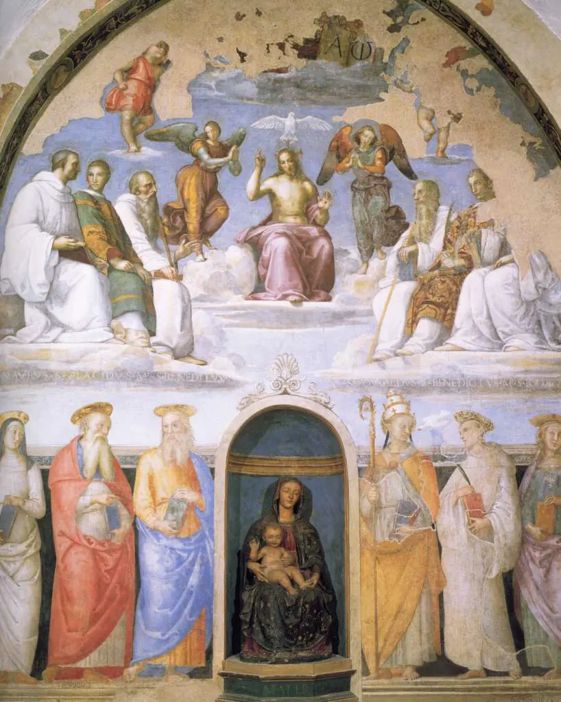 Raphael: Trinity With Saints
