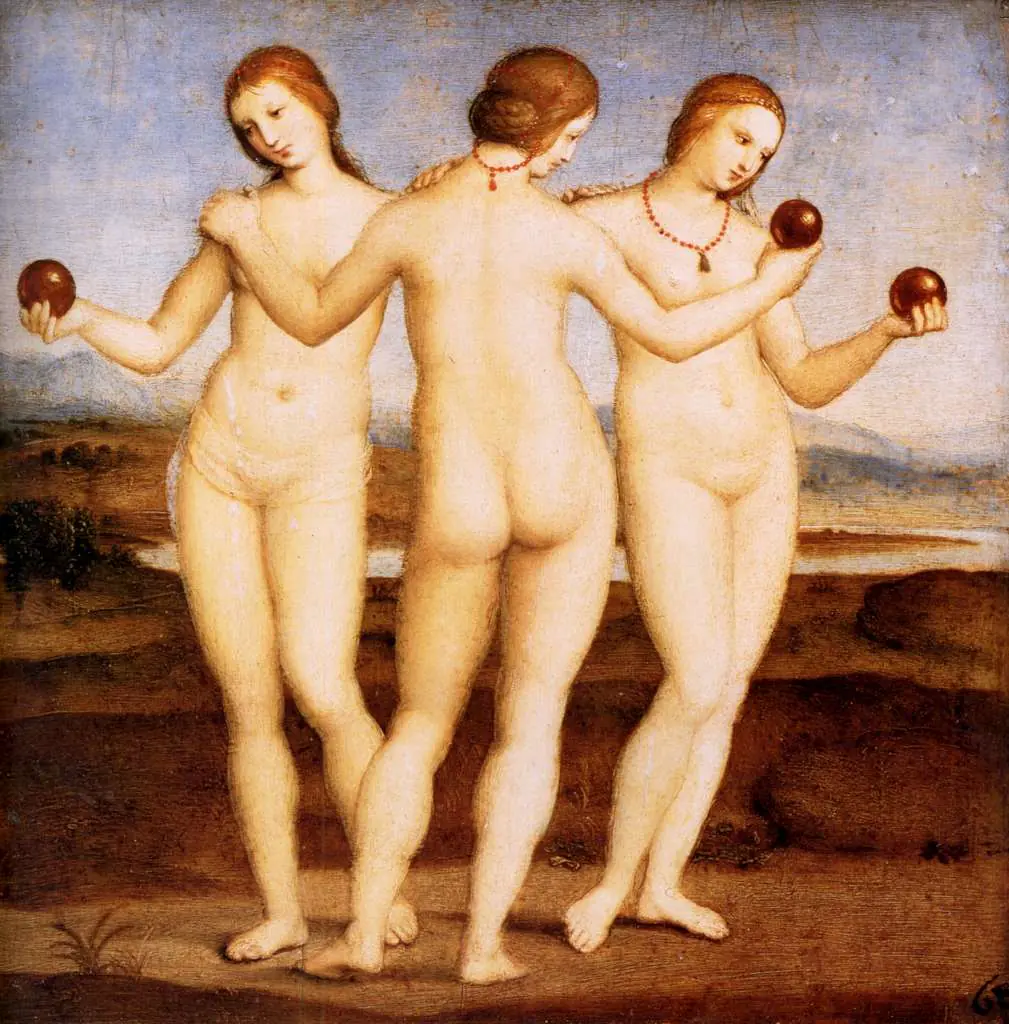 Raphael: Trois Nudes