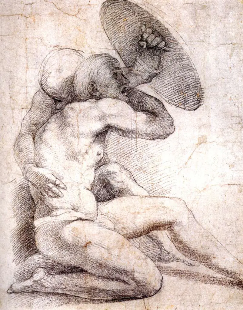 Raphael: Man With Shield