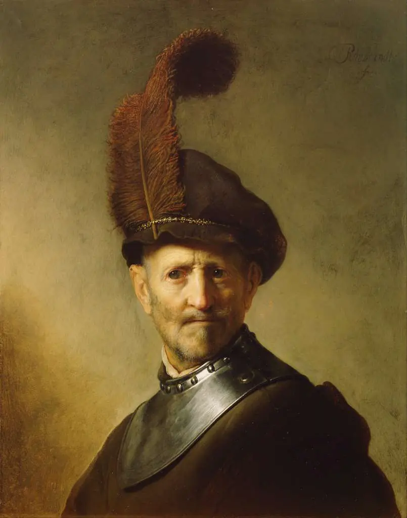 Rembrandt: An Old Man In Military Costume