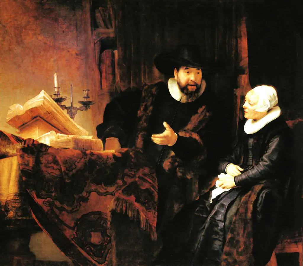 Rembrandt: Anslo And Hes Wife