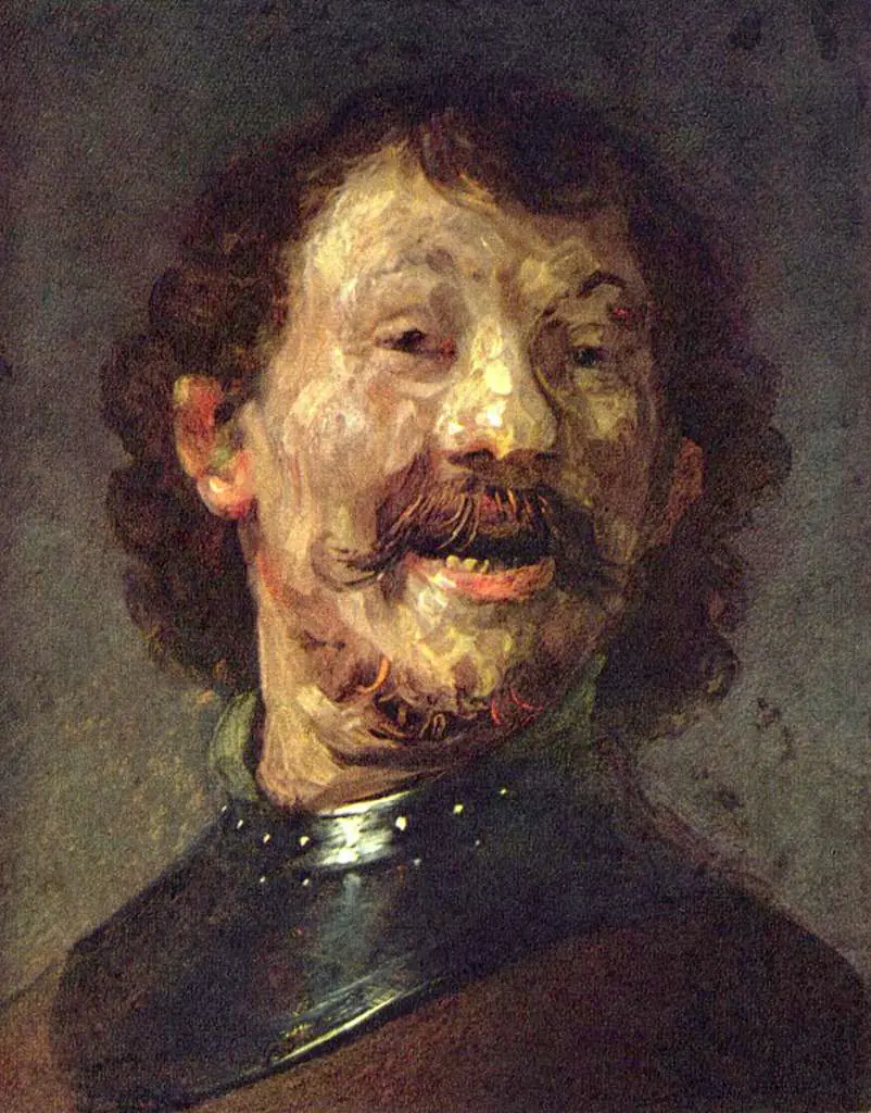Rembrandt: Bust Of A Laughing Man