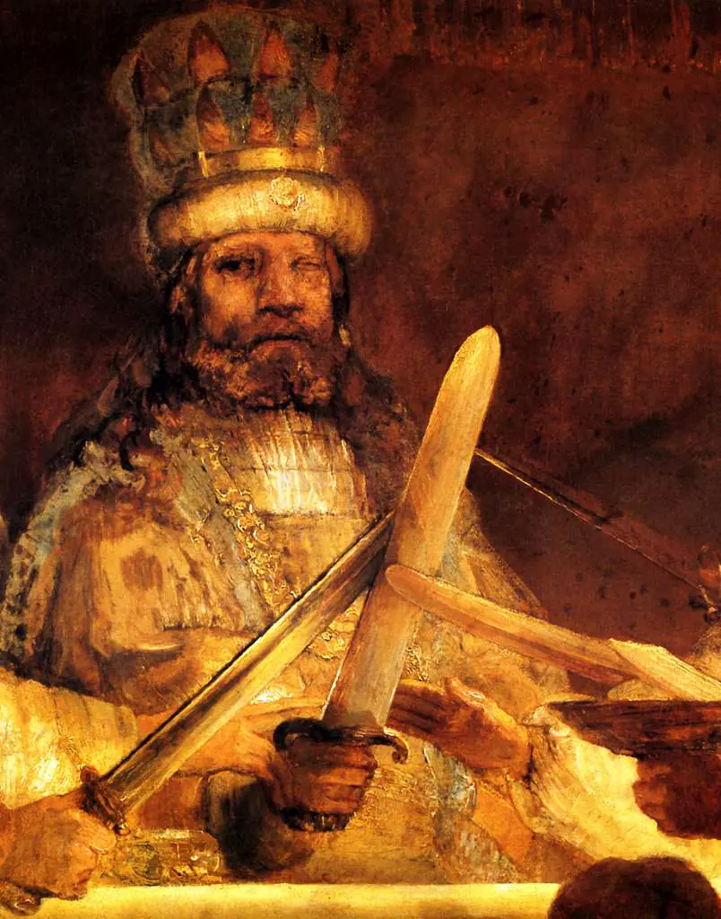 Rembrandt: Claudius Civilis Conspiracy