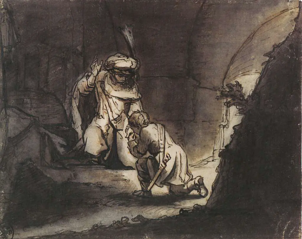 Rembrandt: David Taking Leave Of Jonathan