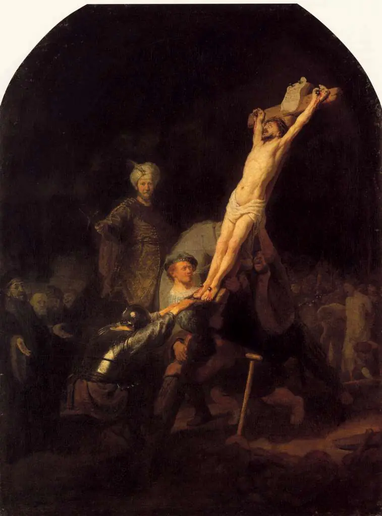 Rembrandt: Elevation Of The Cross
