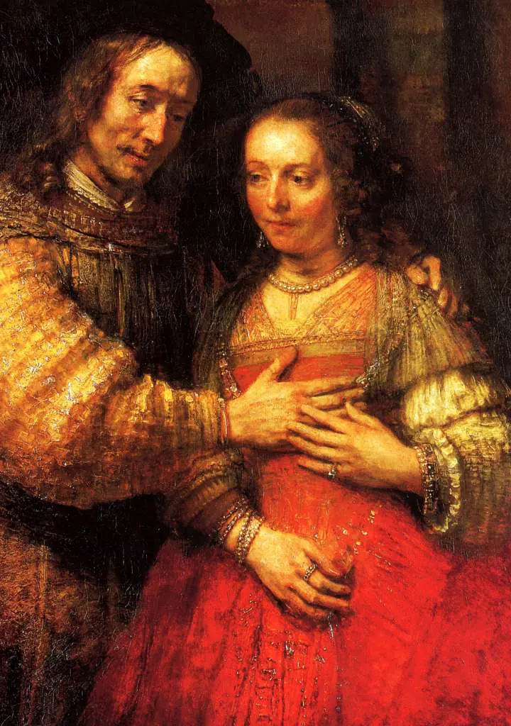 Rembrandt: Isaac And Rebecca