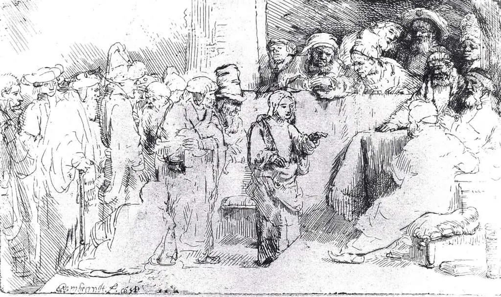 Rembrandt: Jesus As A Teacher1