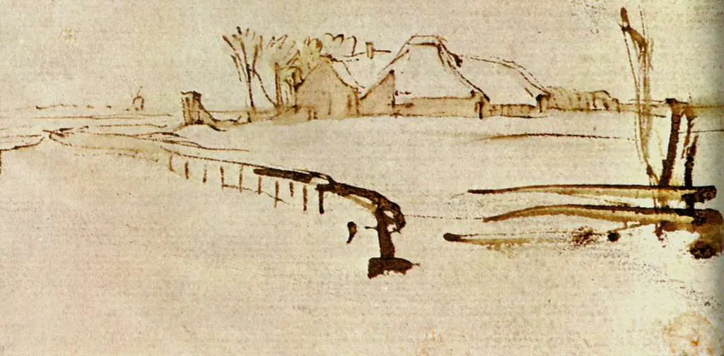 Rembrandt: Landscape With A Road