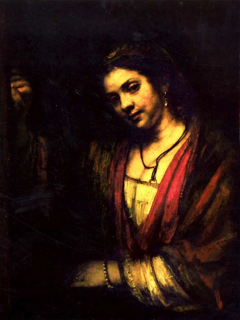 Rembrandt: Portrait Of Hendrickje Stoffels