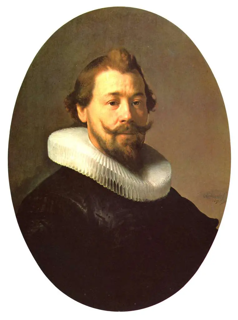 Rembrandt: Portrait Of A Man With Millstone Collar