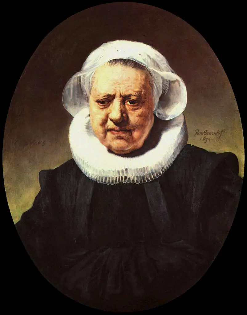 Rembrandt: Portrait Of An Eighty Three Year Old Woman
