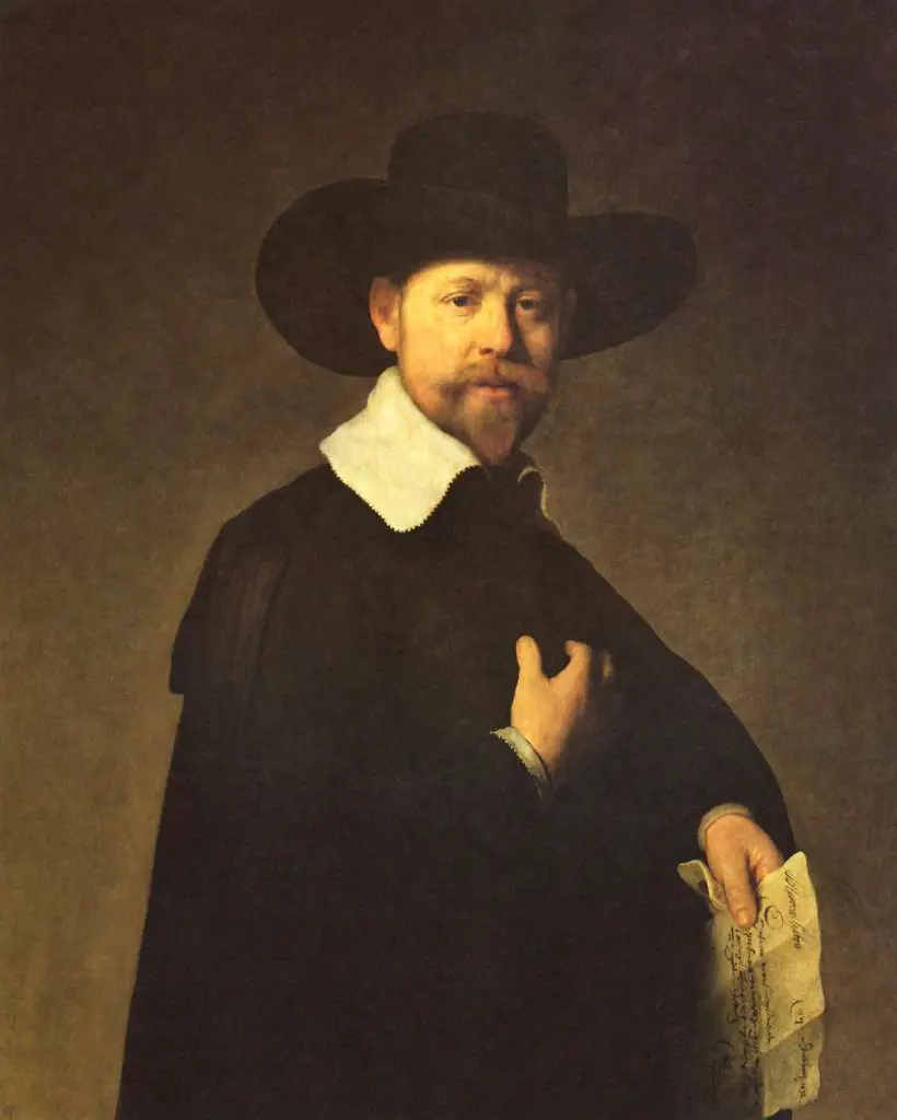 Rembrandt: Portrait Of Buyer Martin Looten