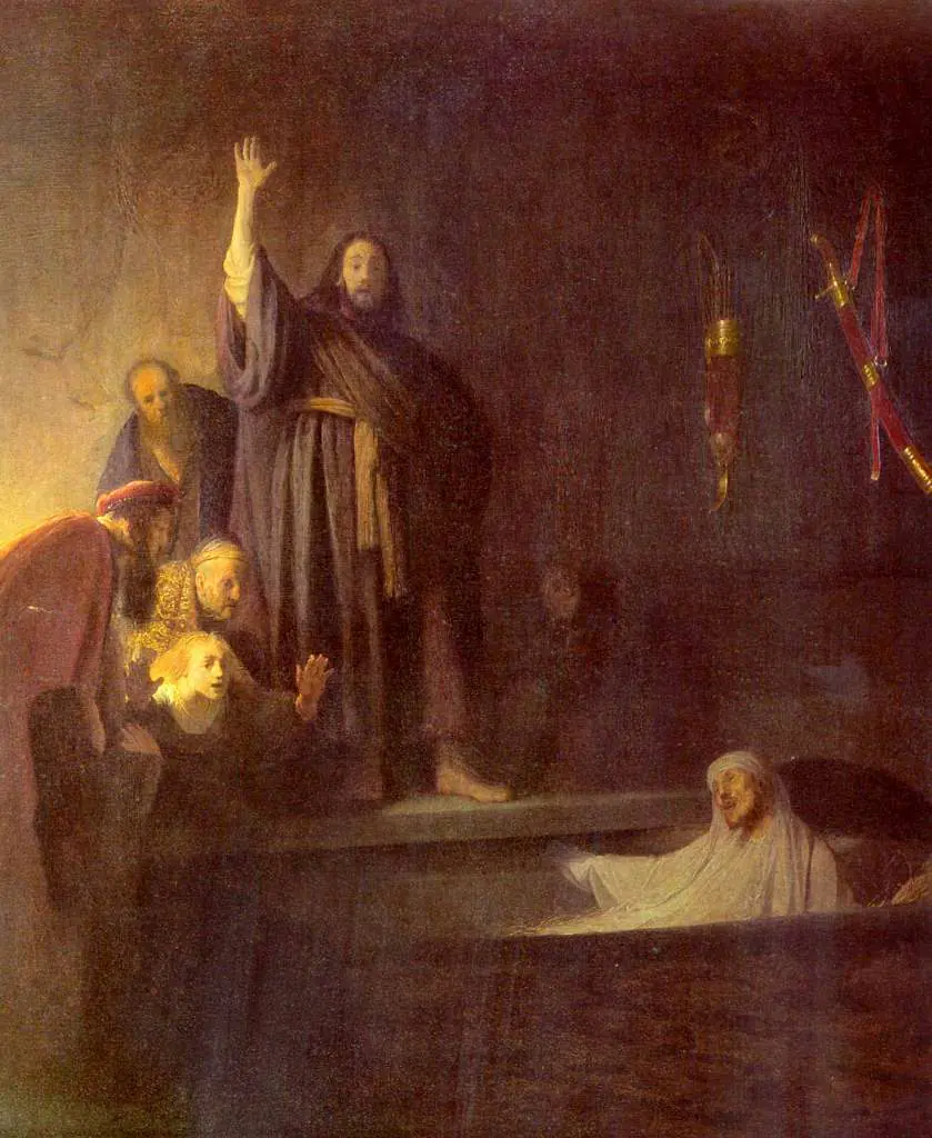 Rembrandt: Raising Of Lazarus