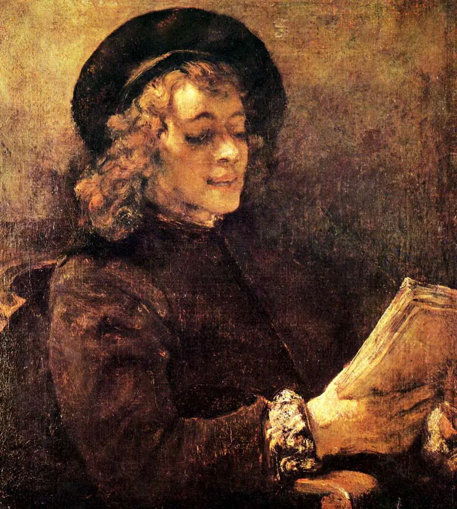 Rembrandt: Reading Boy