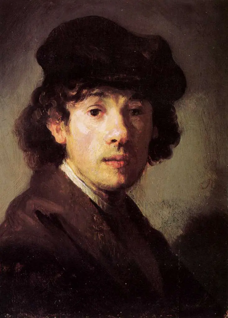 Rembrandt: Self Portrait As A Young Man