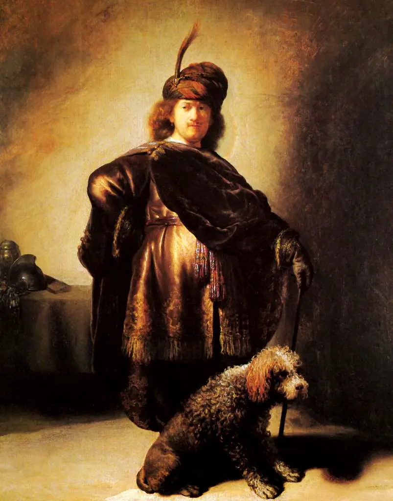 Rembrandt: Self Portrait With Oriental Costume