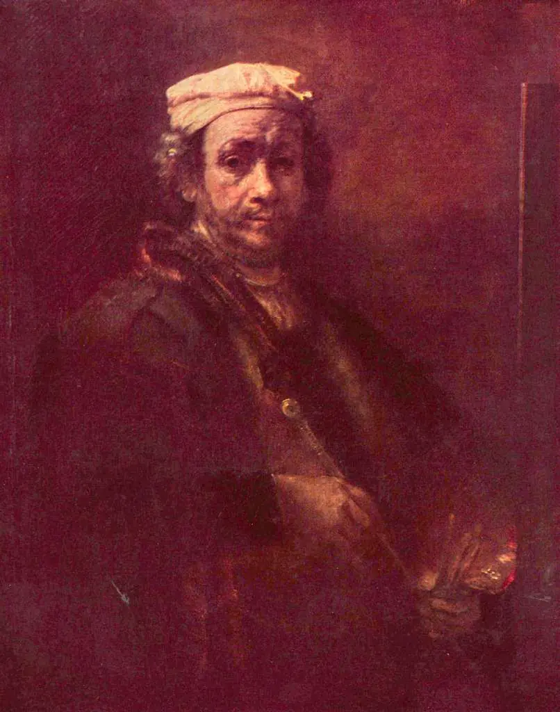 Rembrandt: Selfportrait2