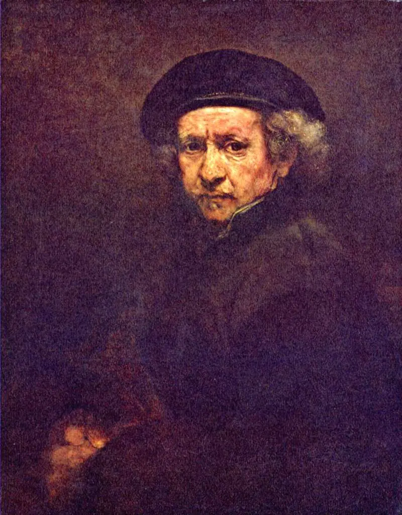 Rembrandt: Selfportrait3