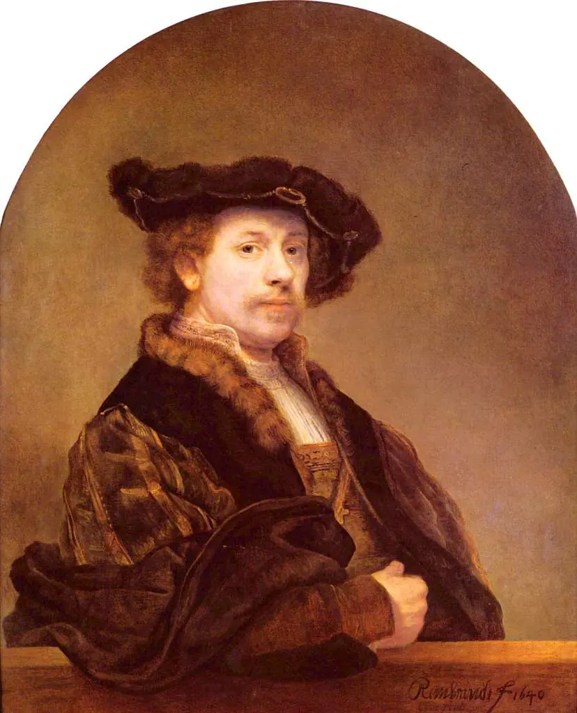 Rembrandt: Selfportrait5