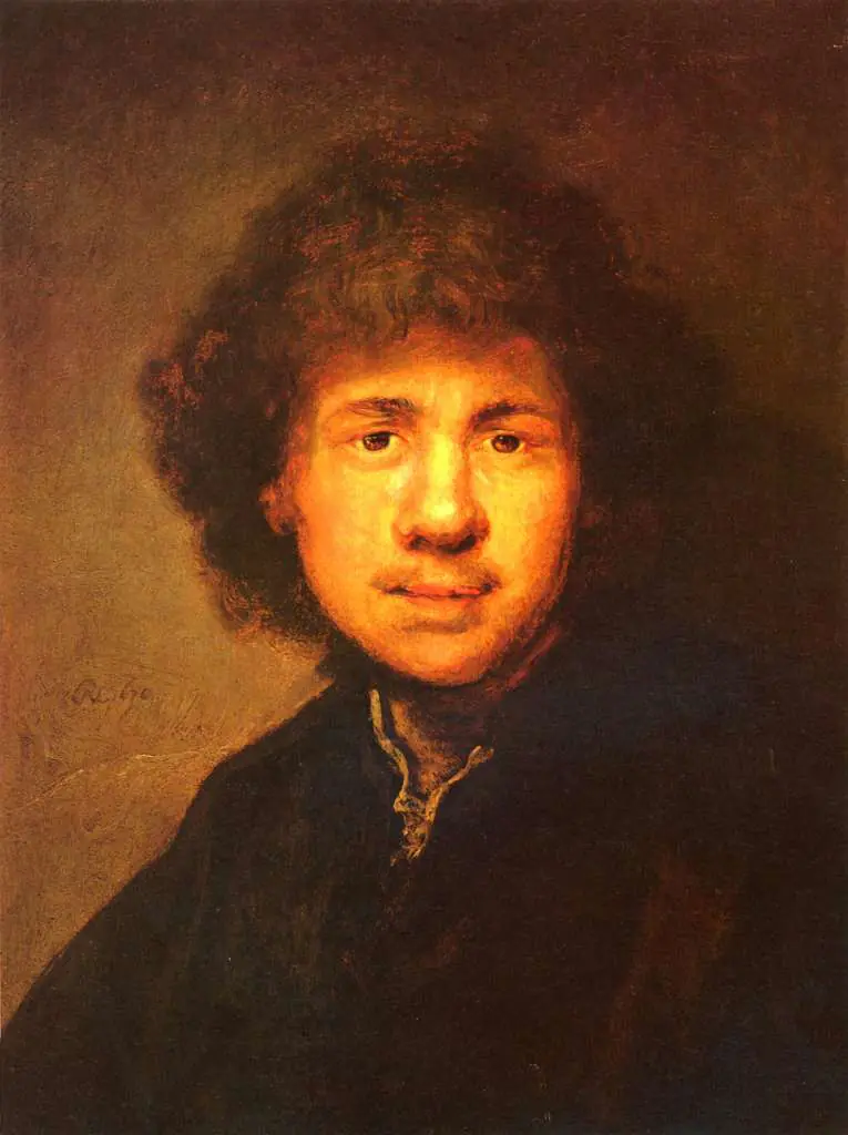 Rembrandt: Selfportrait6