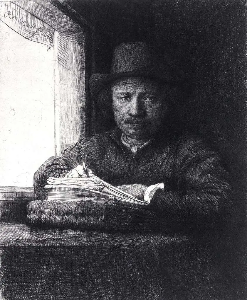 Rembrandt: Selfportrait9