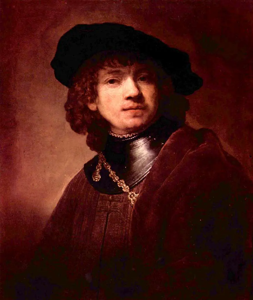 Rembrandt: Selfportrait As A Young Man