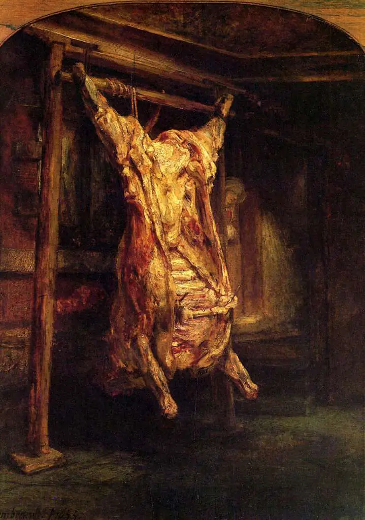 Rembrandt: Slaughtered