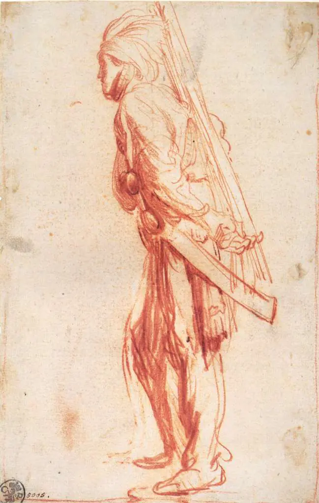 Rembrandt: Standing Oriental Warrior
