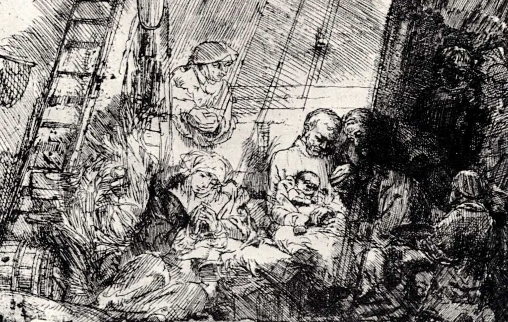 Rembrandt: The Circumcision In The Stable