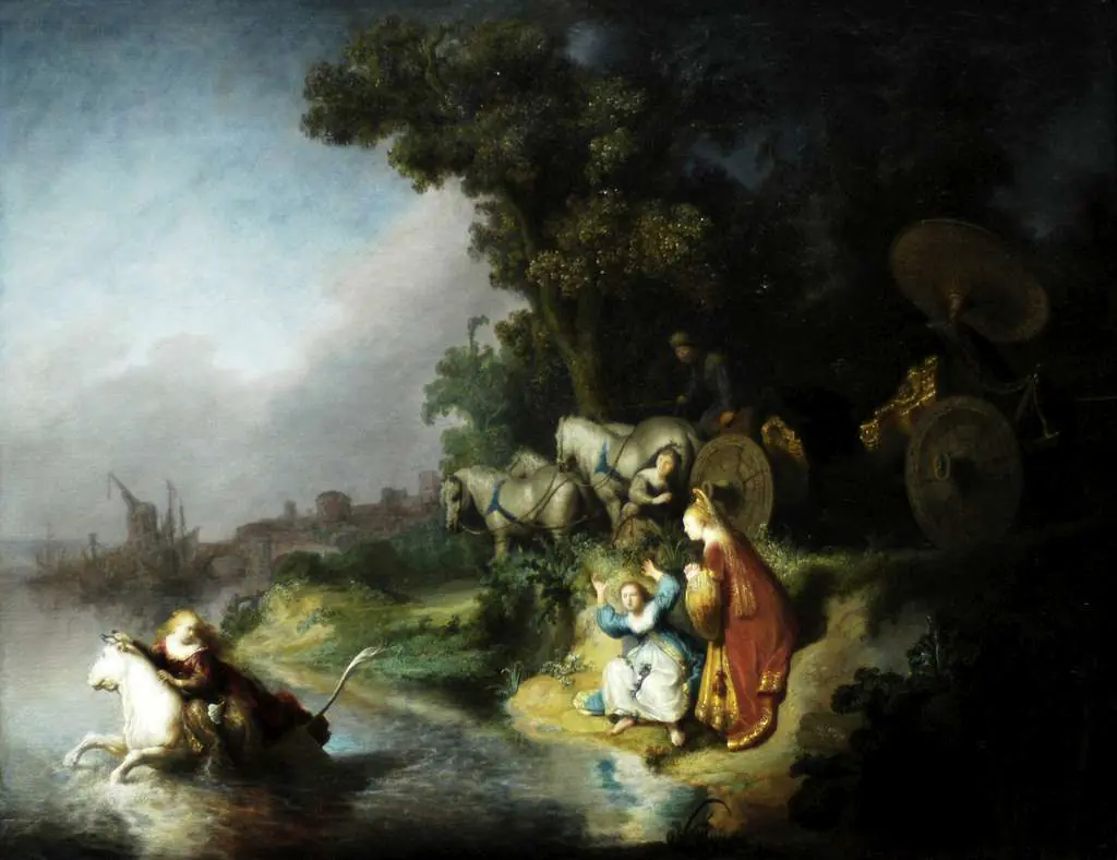 Rembrandt: The Abduction Of Europa