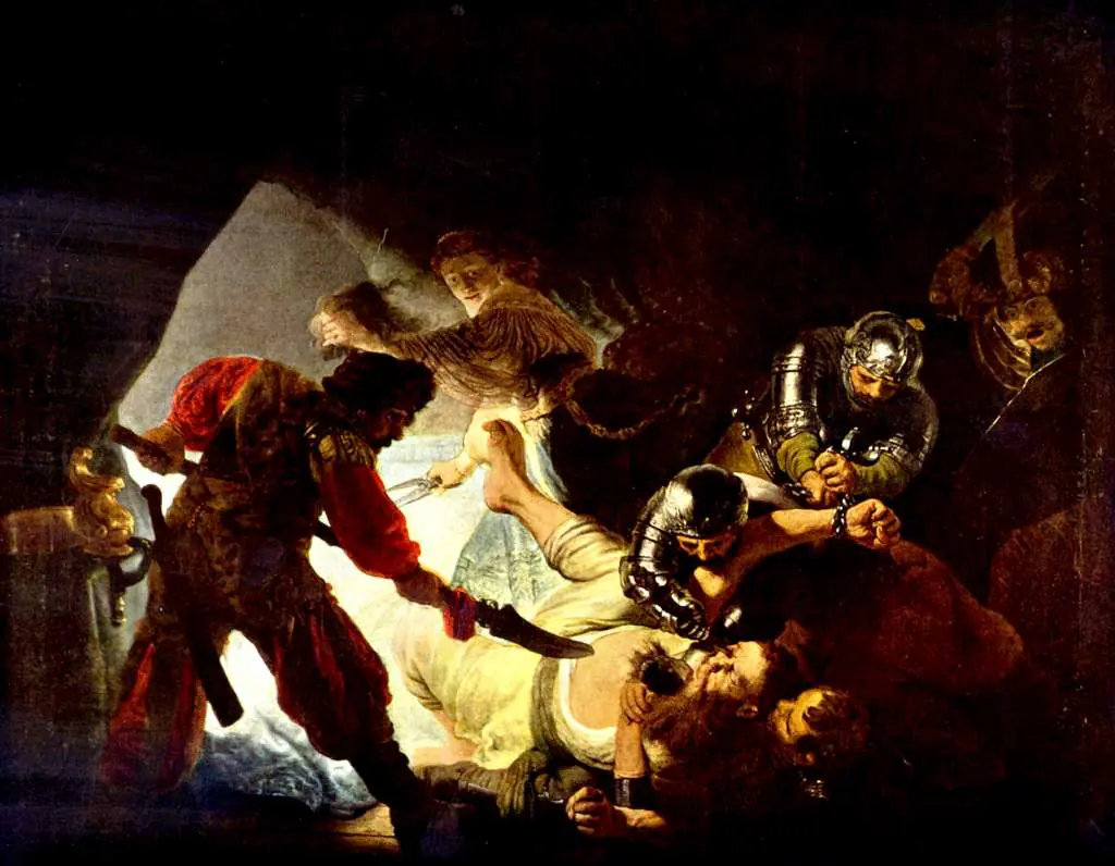 Rembrandt: The Glare Of Sampson