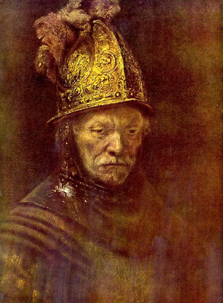 Rembrandt: The Man With The Gold Helmet