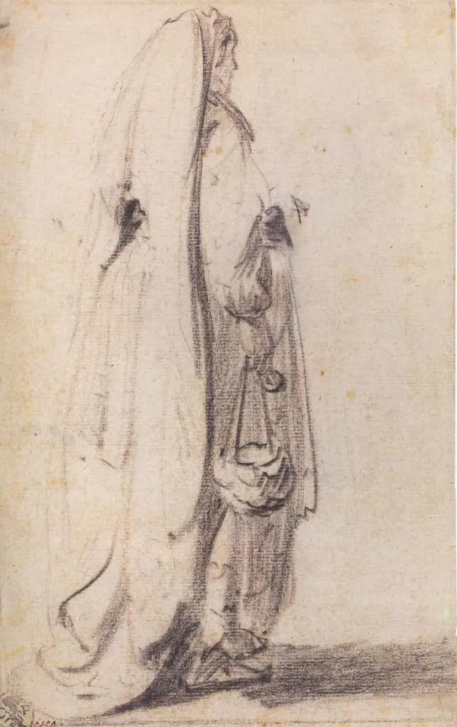 Rembrandt: Woman With A Long Vail