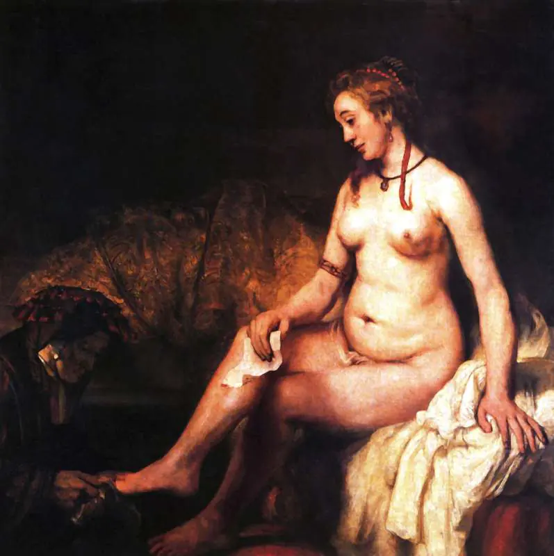 Rembrandt: Bathseba With Letter Of King David