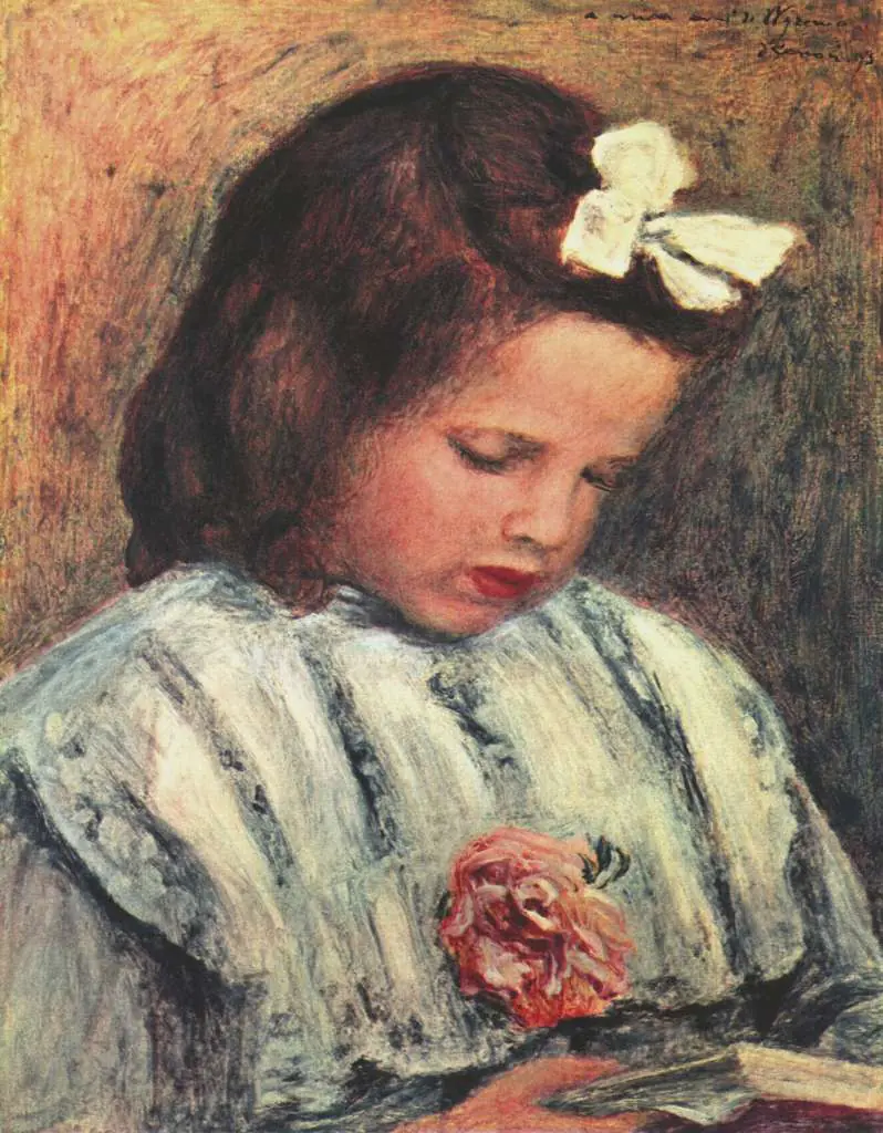 Renoir: A Reading Girl