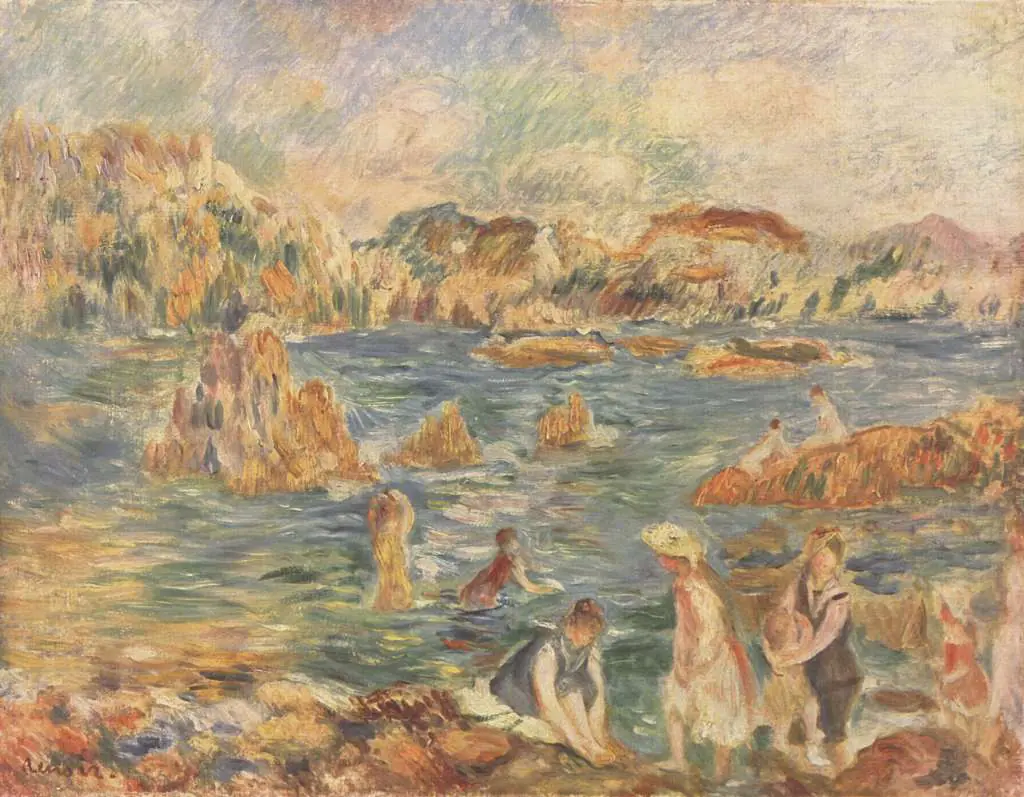 Renoir: At The Beach Of Guernesey