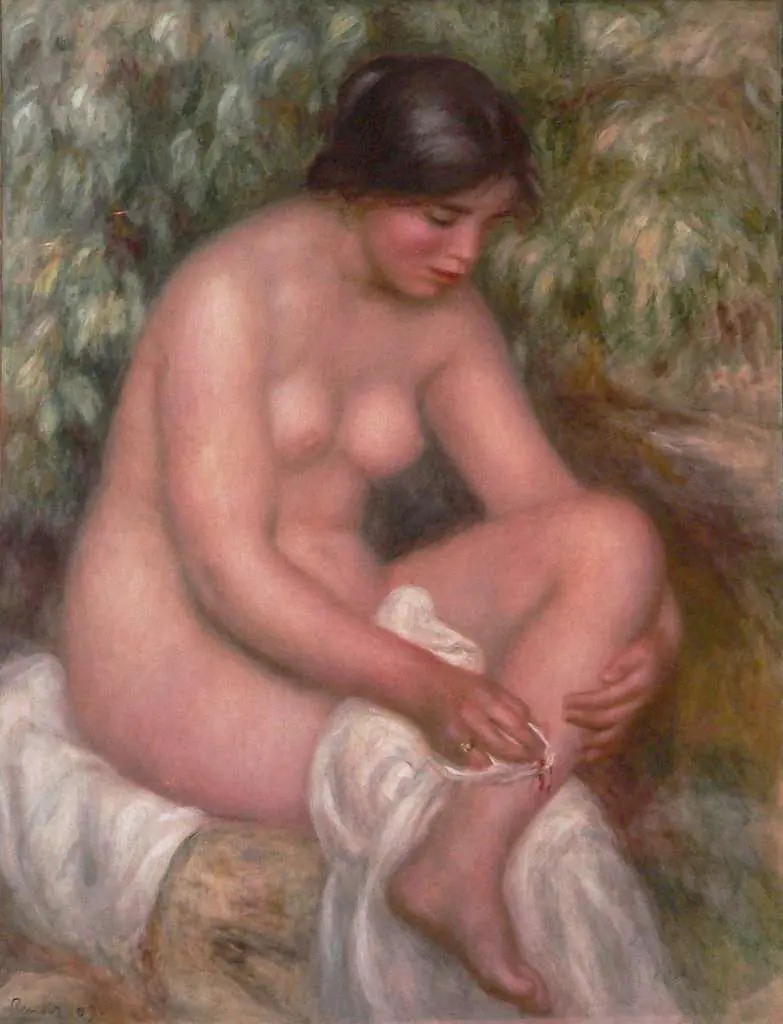 Renoir: August Renoir Bathing